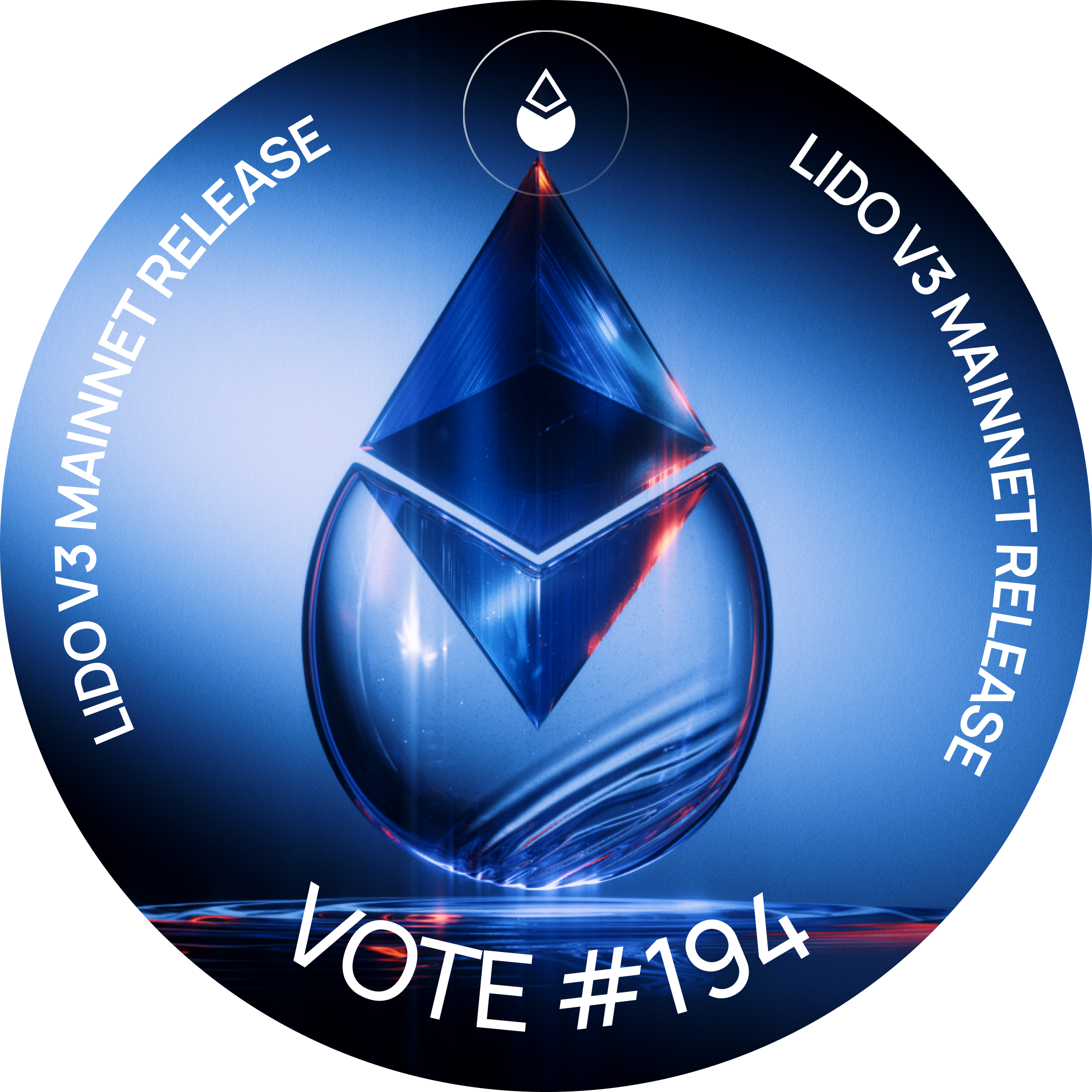 You voted for Lido V3 POAP image