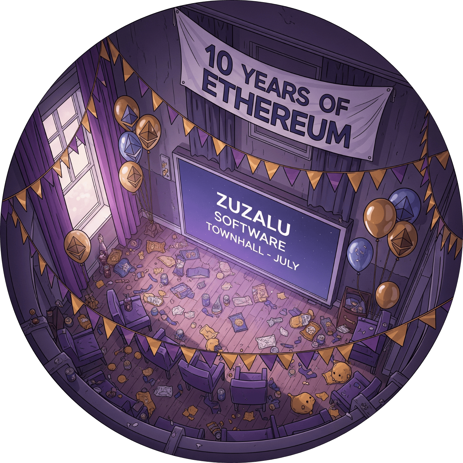 Zuzalu Software Townhall: Jul 2025 POAP image