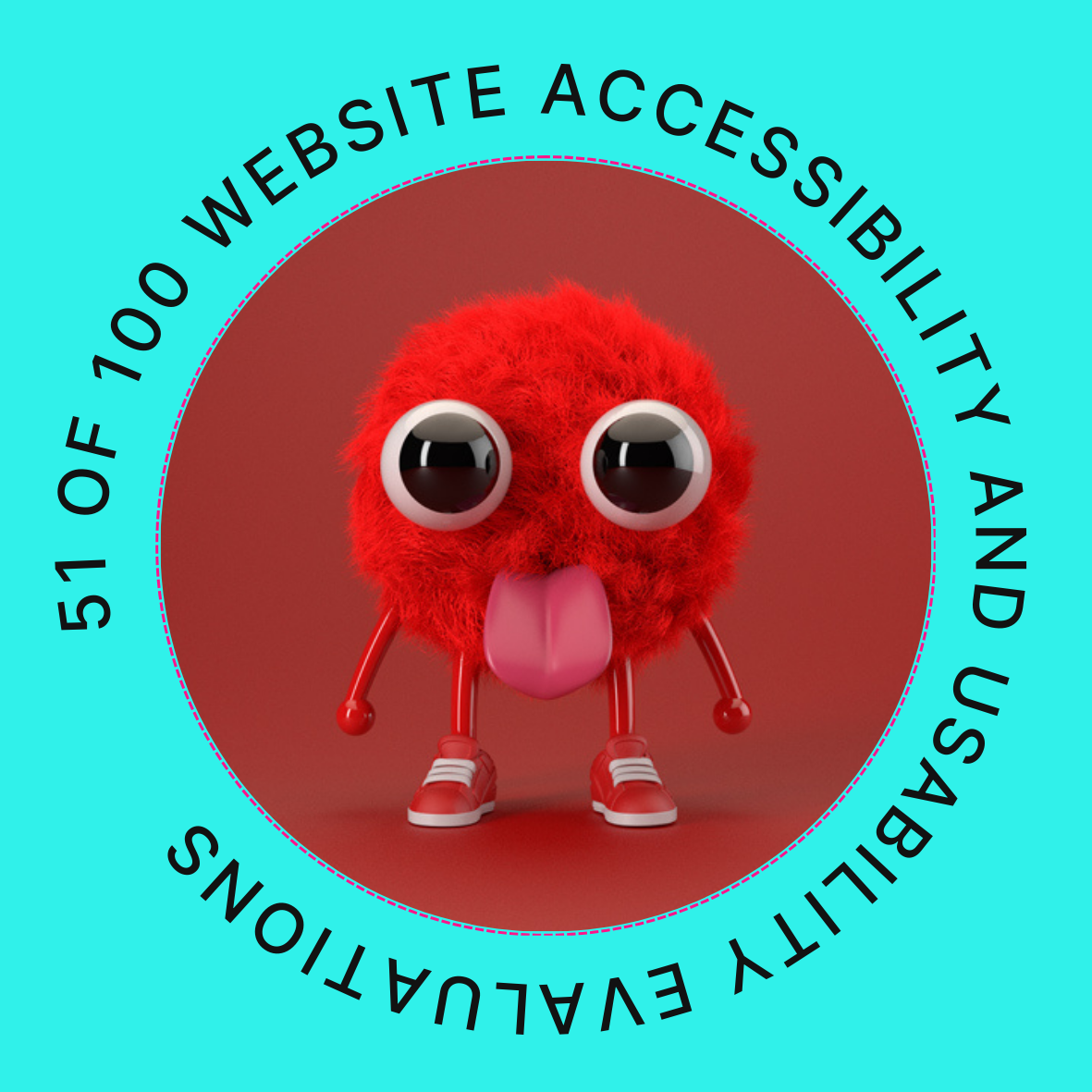 51 of 100 Website Accessibility and Usability Evaluations POAP image