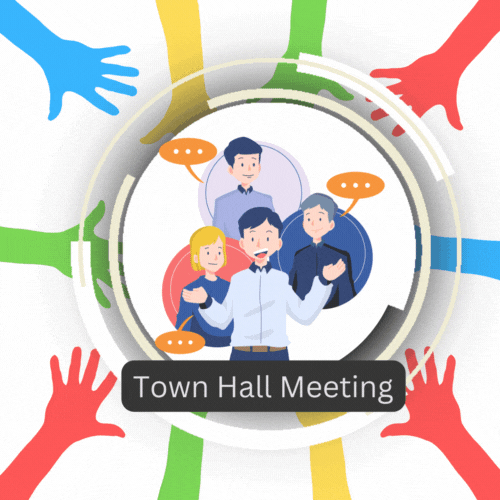 Town Hall Meeting POAP image