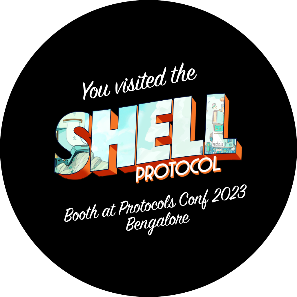 You've visited the Shell Protocol Booth at the Protocols Conf 2023 POAP image