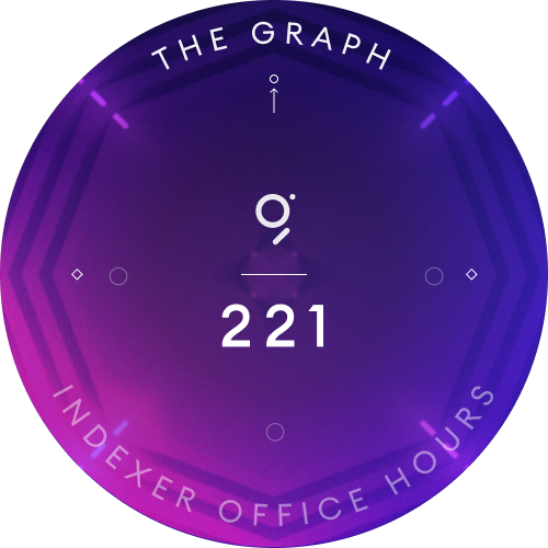 The Graph Indexer Office Hours #221 POAP image