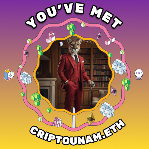 You´ve met CriptoUNAM in Buenos Aires POAP image