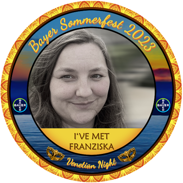 I've met Franziska at the Bayer Sommerfest 2023 POAP image