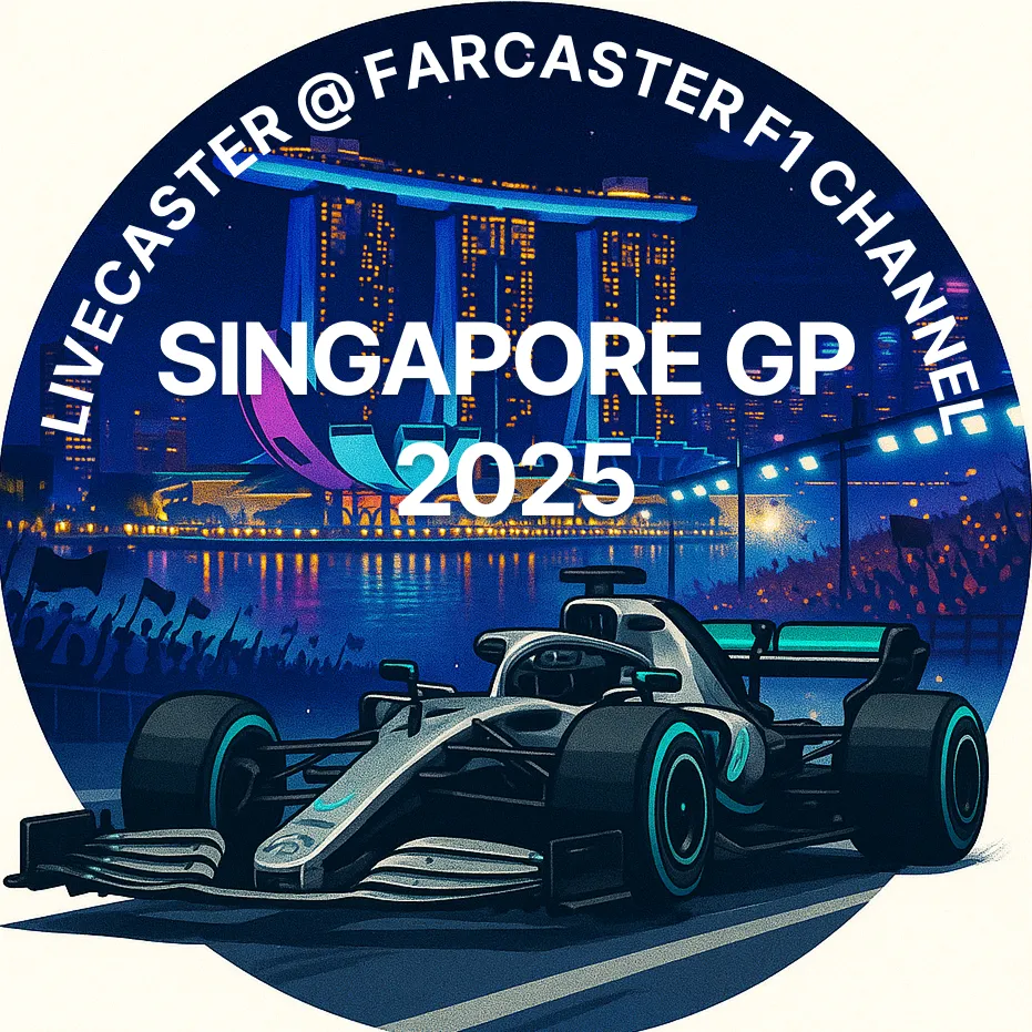 Livecaster @ Formula 1 Singapore Grand Prix 2025 POAP image