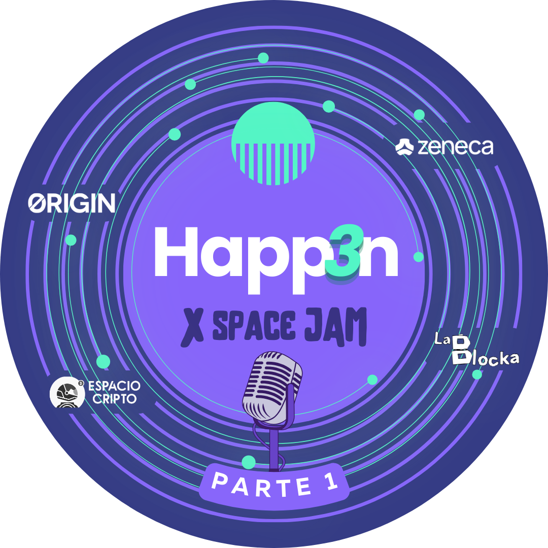 Happ3n X Space JAM · P1 ☘️ POAP image