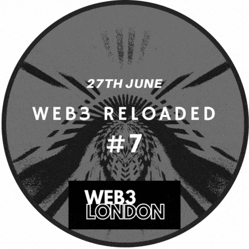 Web3 London #7 - Web3 reloaded POAP image