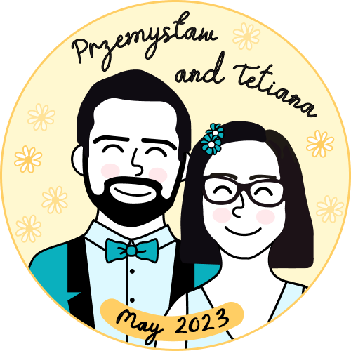 Przemysław & Tetiana's Wedding POAP image