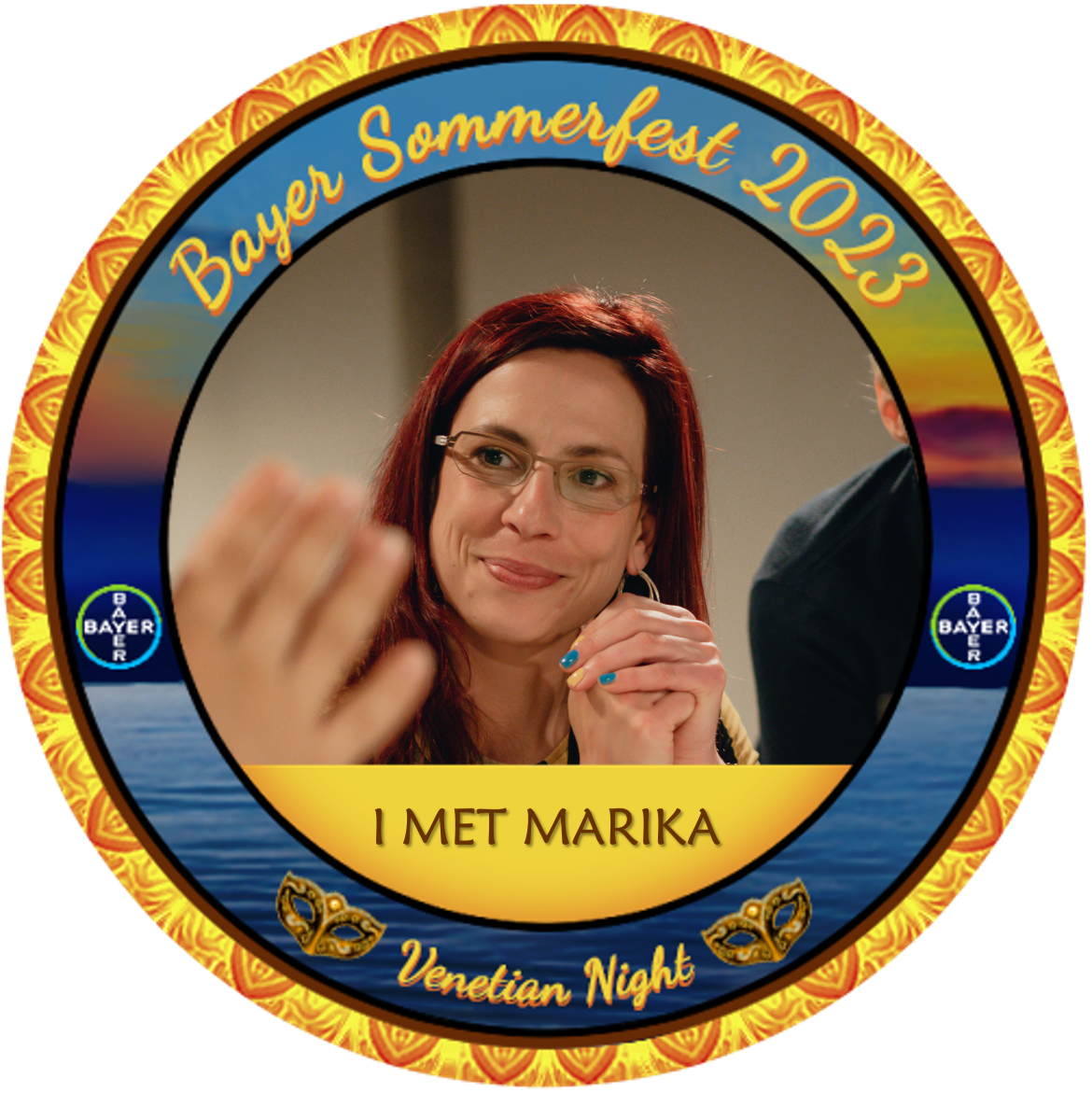 I met Marika at the Bayer Berlin Sommerfest 2023 POAP image
