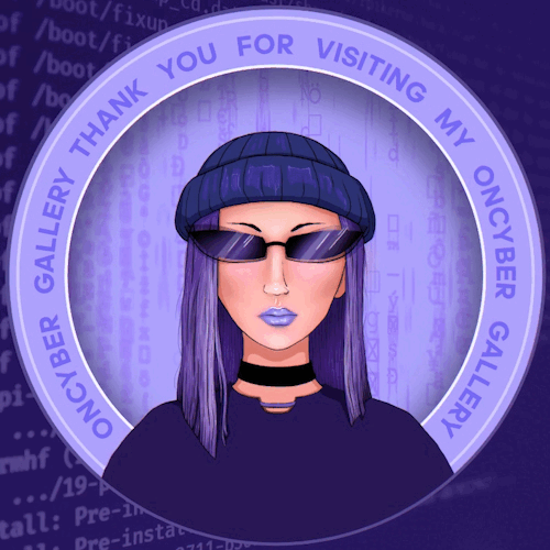 Oncyber visiter - LizGear's Gallery 🖤 POAP image