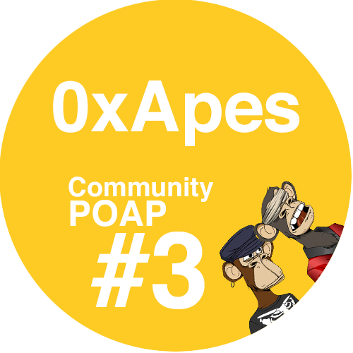 0xApes Community Twitter Space - Feb 6th 2022 POAP image