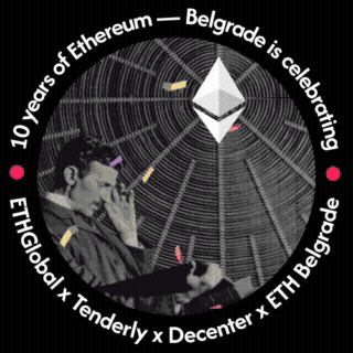 10 Years of Ethereum - Belgrade POAP image