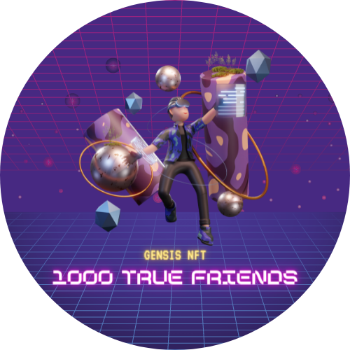1000 True Friends POAP image