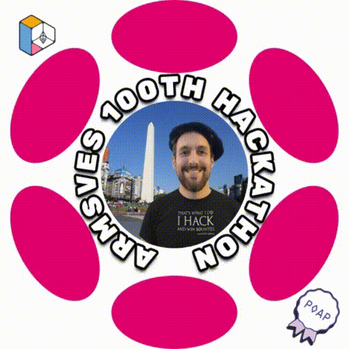 100th Hackathon for Armando Medina in Buenos Aires POAP image