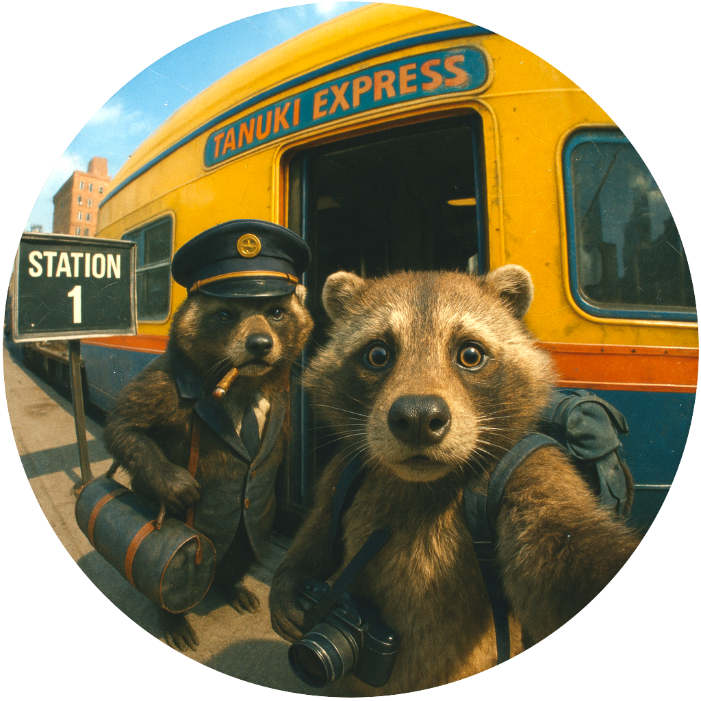 Tanuki Express: Station 1 drop image