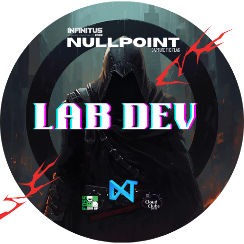 Infinitus NULLPOINT CTF 2026 Lab Developer POAP image