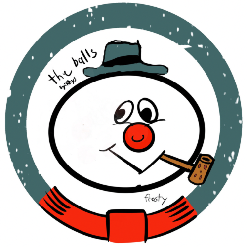 12 Days of “the BALLS” Christmas | Day 1 | Frosty  POAP image