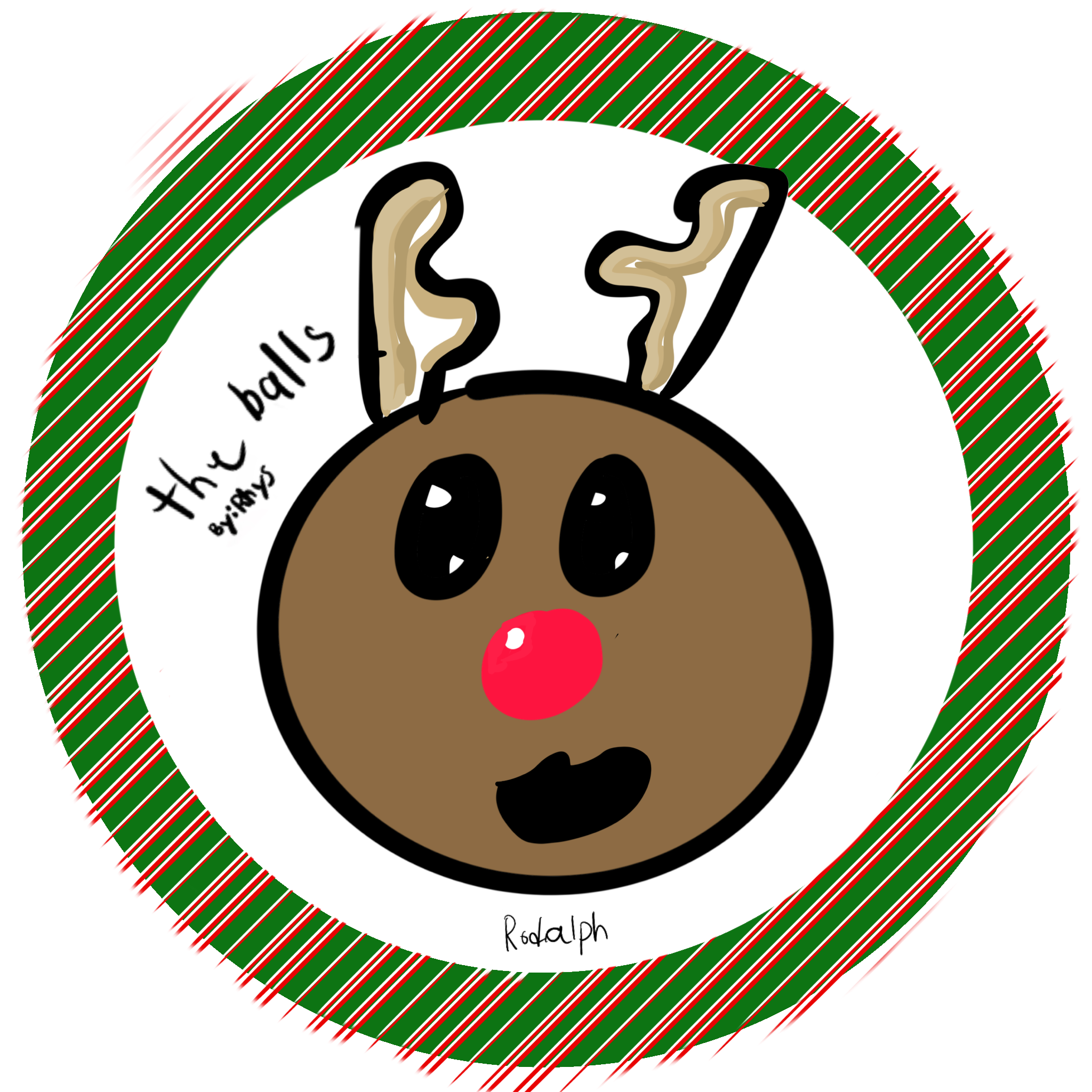 12 Days of “the BALLS” Christmas | Day 5 | Rudolph  POAP image