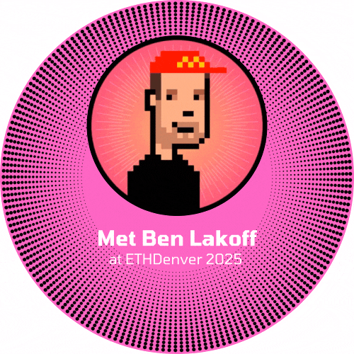 Met Ben Lakoff @ ETHDenver 2025 POAP image