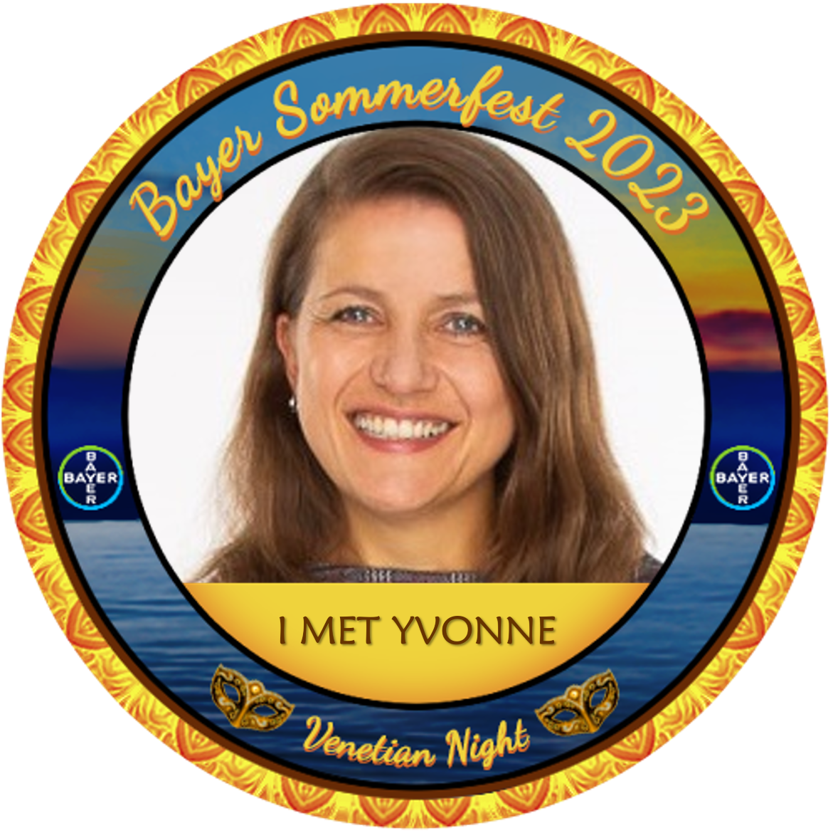 I met Yvonne at the Bayer Berlin Sommerfest 2023 POAP image