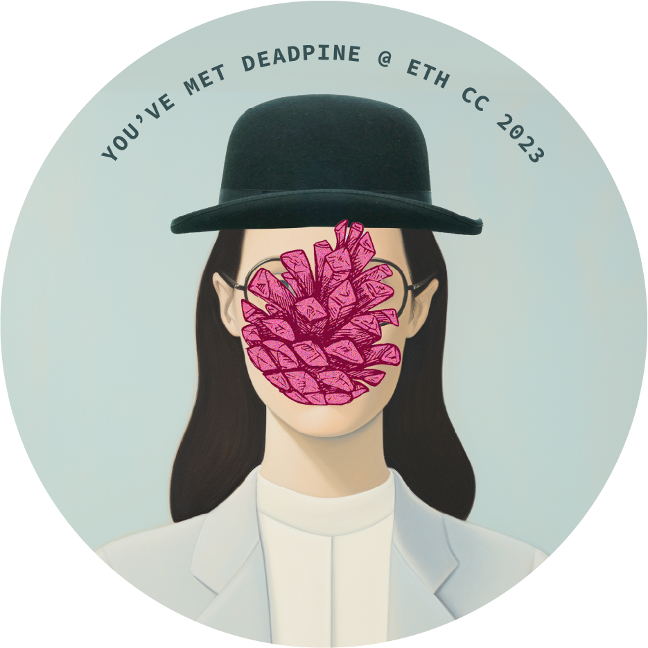You've met deadpine @ ETH CC 2023 POAP image