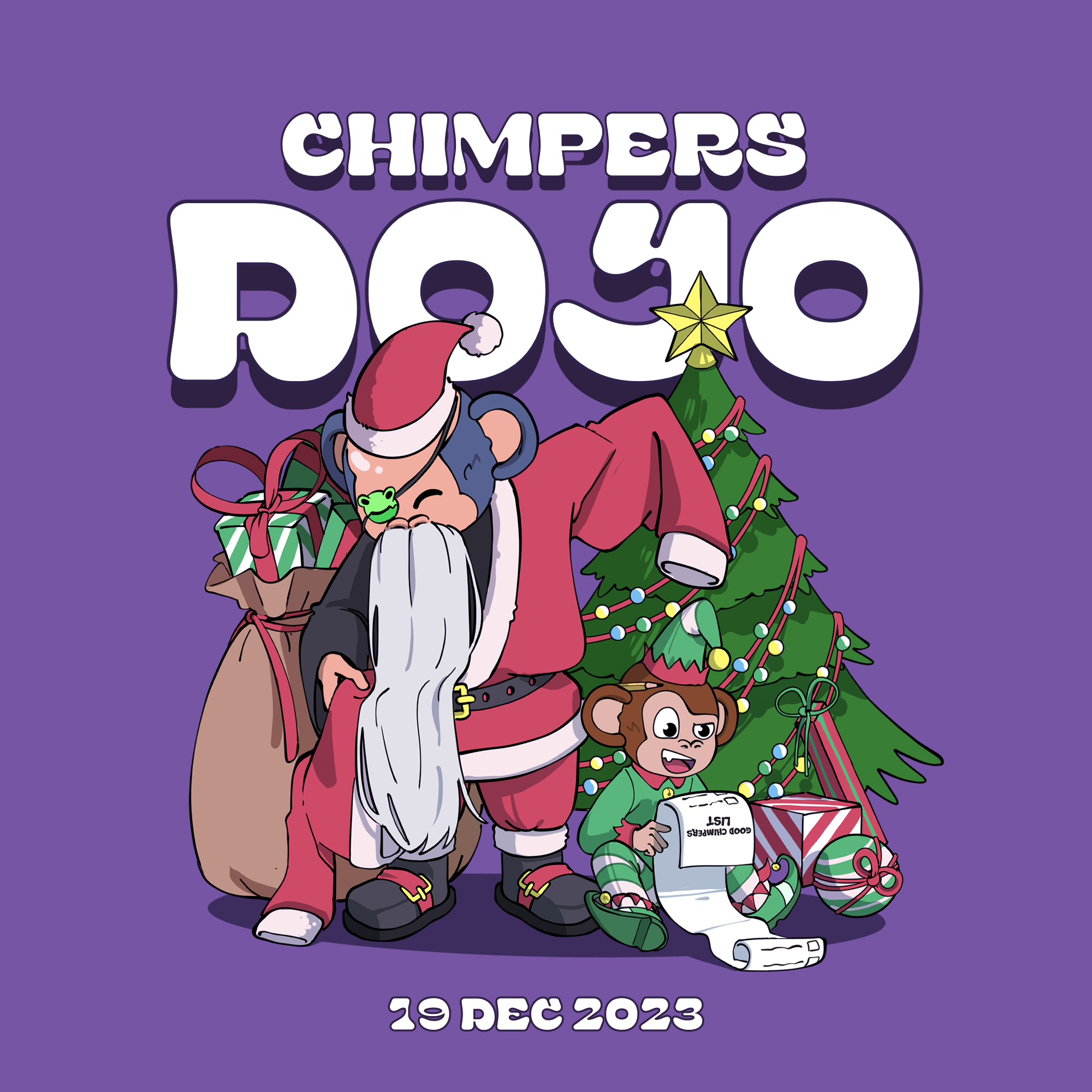 Chimpers Dojo It's Chuesday 19 December '23 POAP image