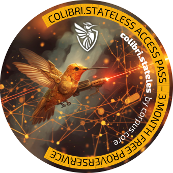 colibri.stateless 3-Month Free Access Pass @ DEVCONNECT ARG POAP image