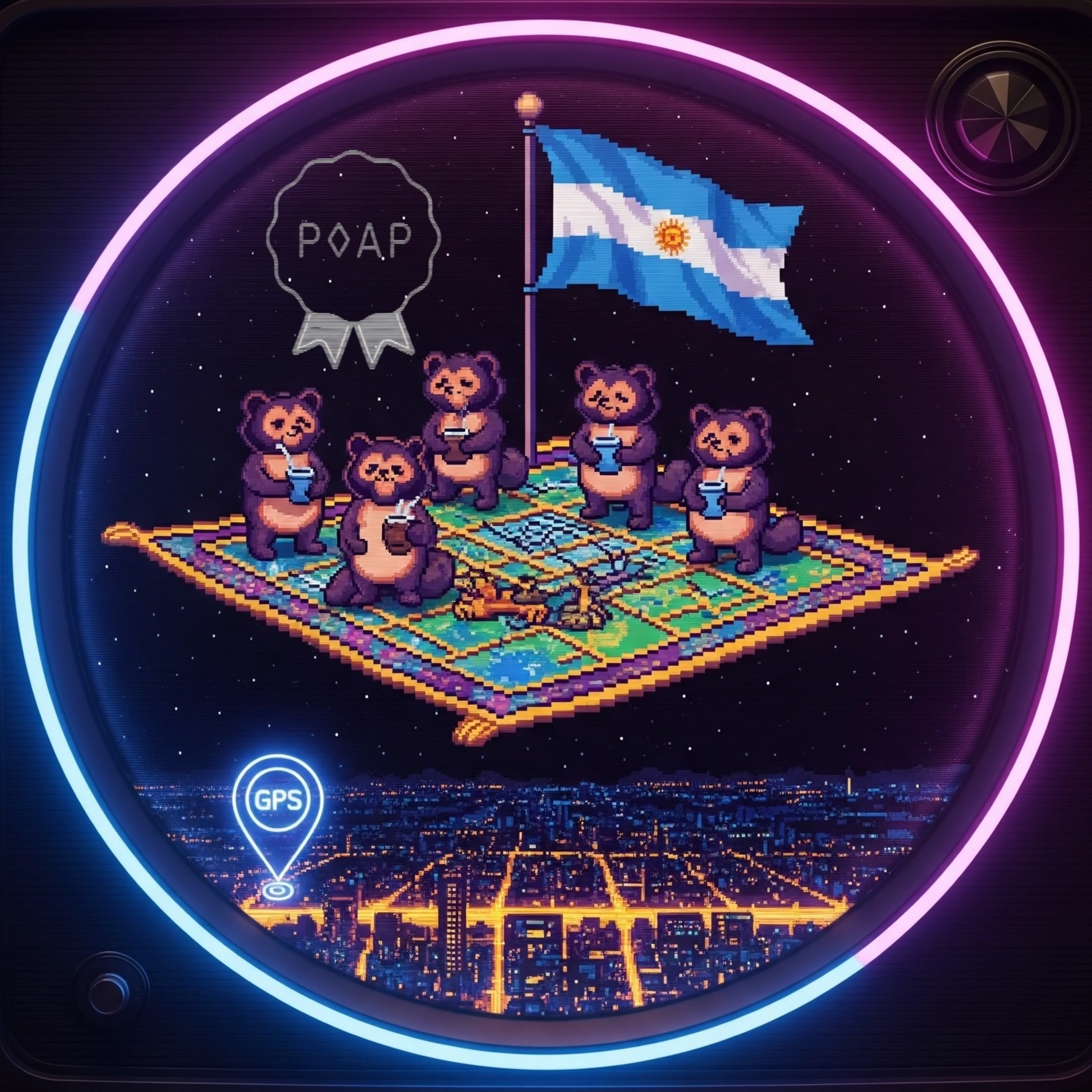 Drop #191877: Tanuki x GPS (POAP office edition)