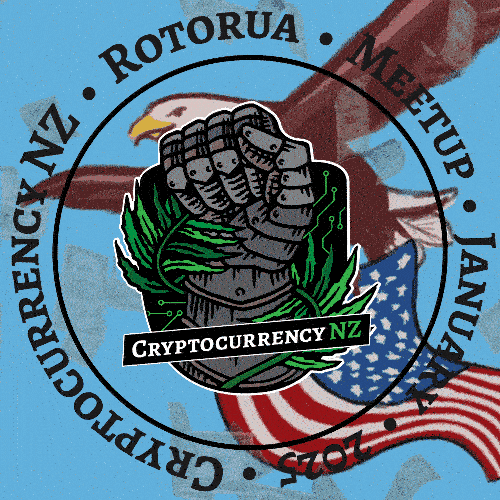 Cryptocurrency NZ Rotorua Meetup January 29th 2025 POAP image