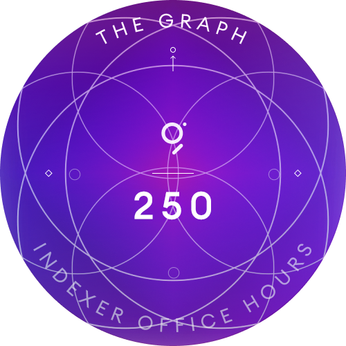The Graph Indexer Office Hours #250 POAP image