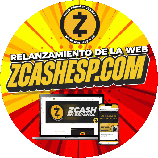 Relanzamiento del sitio web de la comunidad de Zcash en Español POAP image