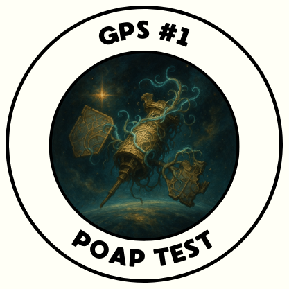 [TEST] Discovery of the Ancient Satellite Ruins POAP image