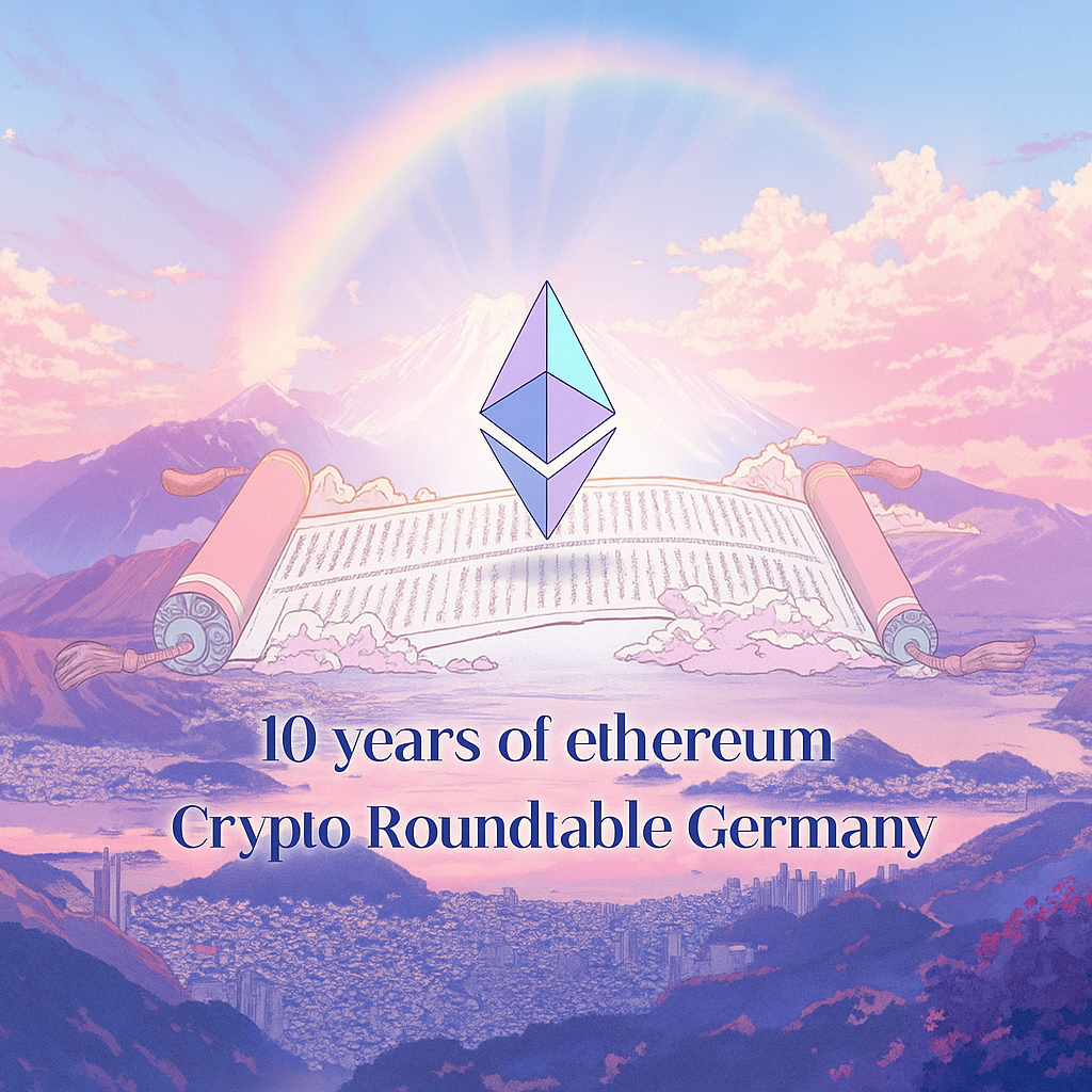 Drop #191732: 10 Years of Ethereum - Crypto Roundtable Germany
