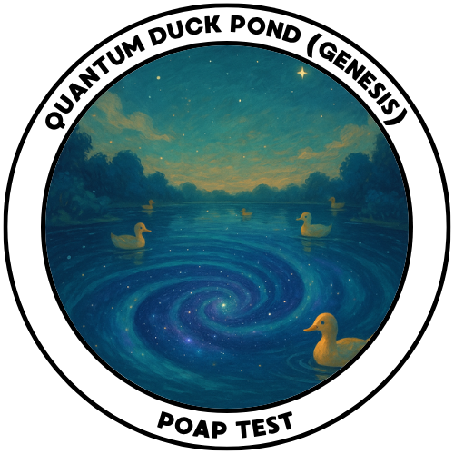 Quantum Duck Pond (Genesis) POAP image