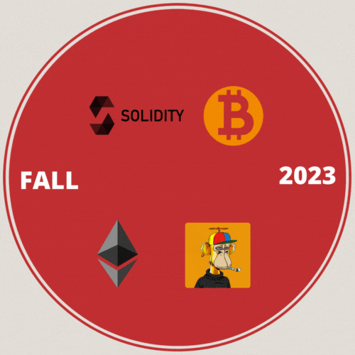 Badger blockchain Fall 2023 Student Organization Fair drop image
