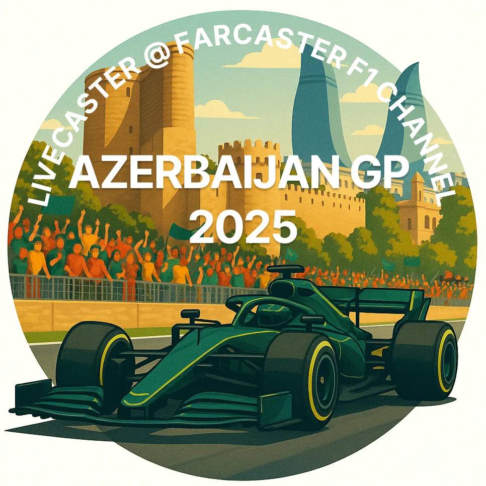 Livecaster @ Formula 1 Azerbaijan Grand Prix 2025 POAP image