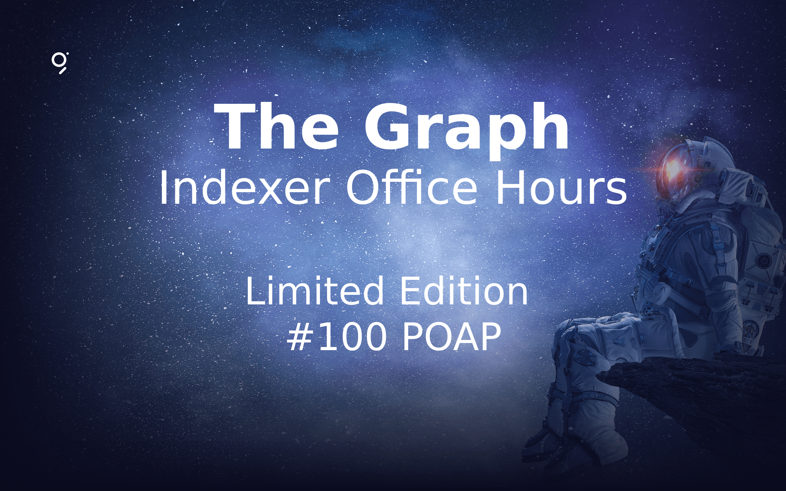 The Graph Indexer Office Hours Limited Edition POAP #100  POAP image