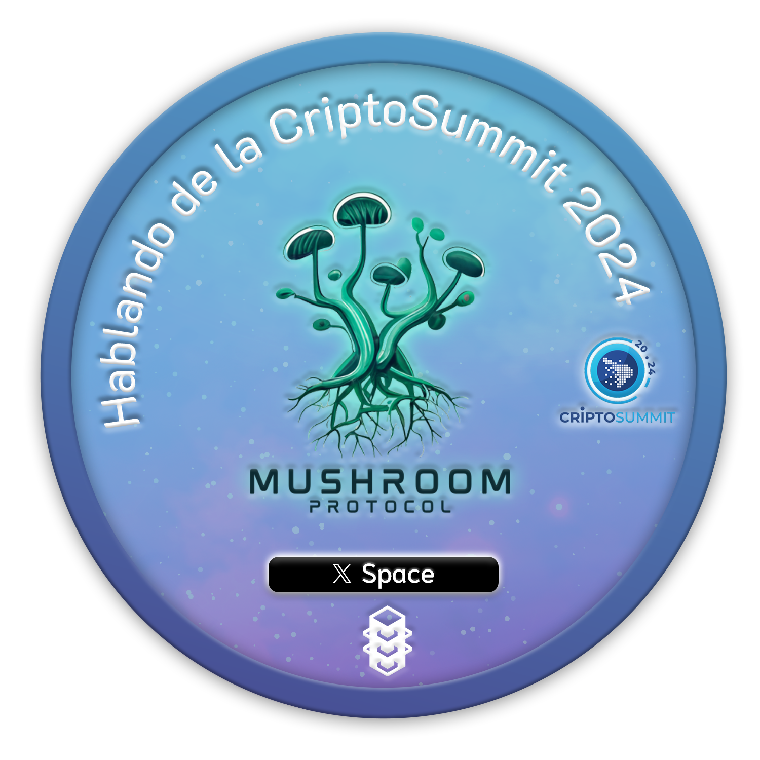 Hablando de la CriptoSummit 2024 POAP image