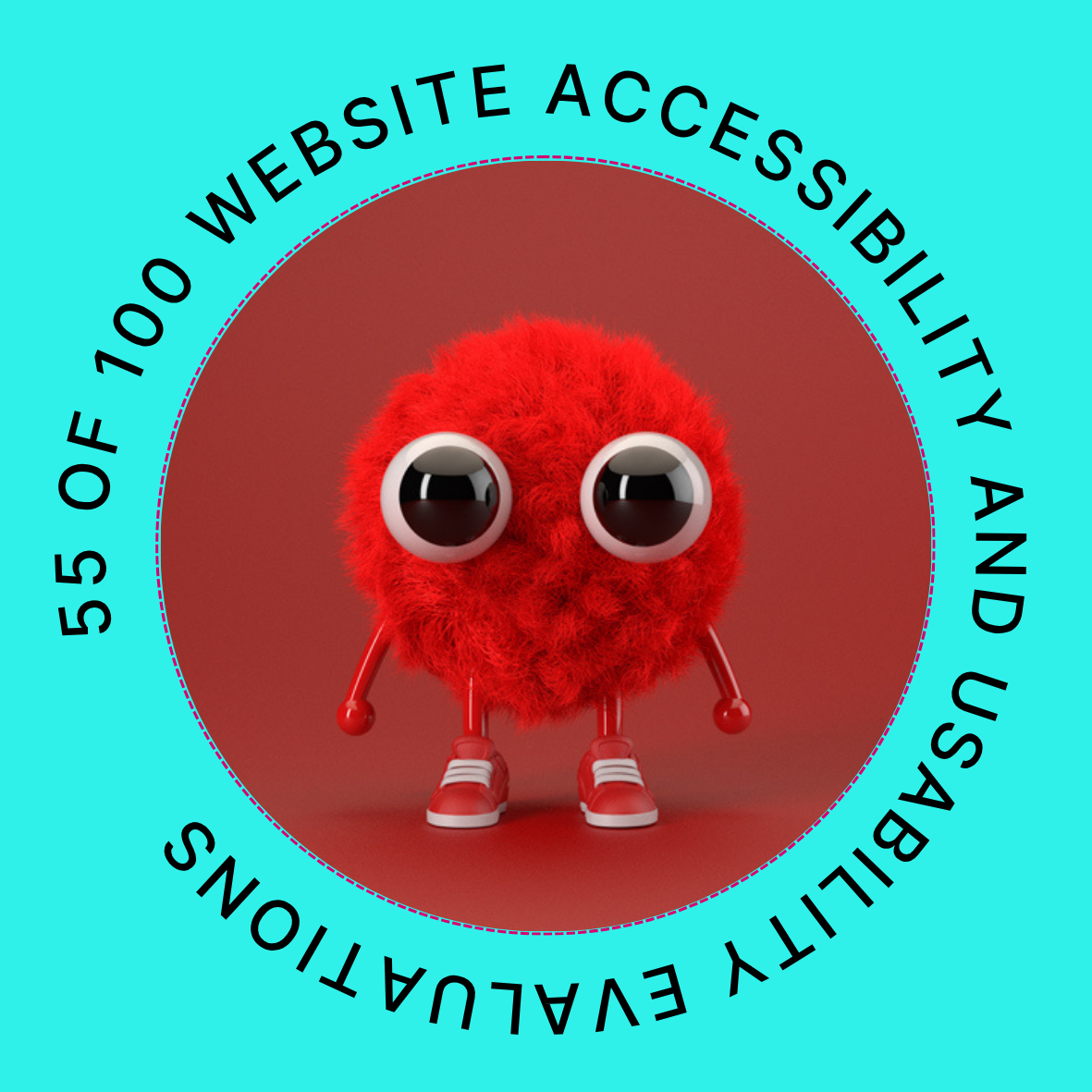 55 of 100 Website Accessibility and Usability Evaluations POAP image