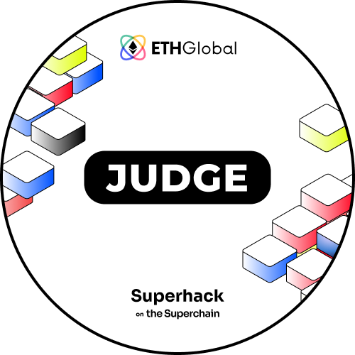 Superhack 2024 Judge POAP image