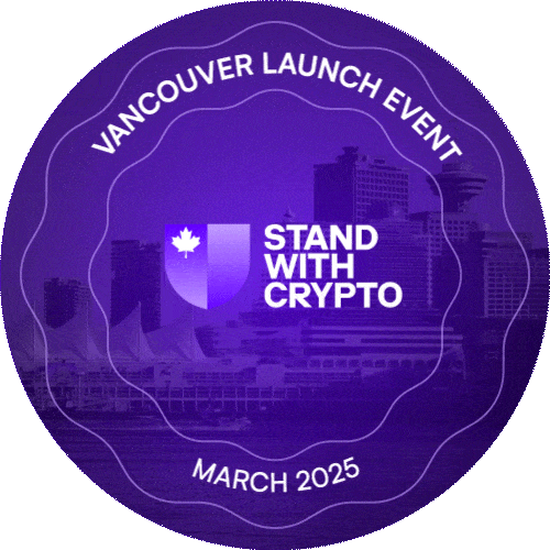 Stand With Crypto Vancouver Launch Event POAP image