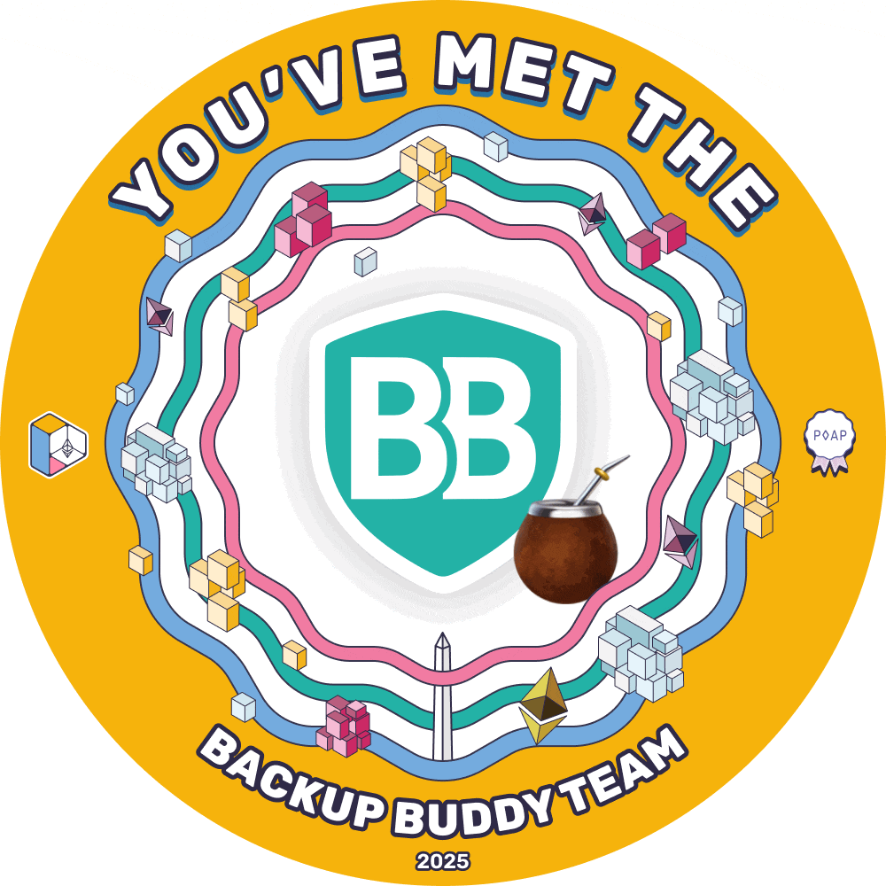 You've met BackupBuddy in Buenos Aires POAP image