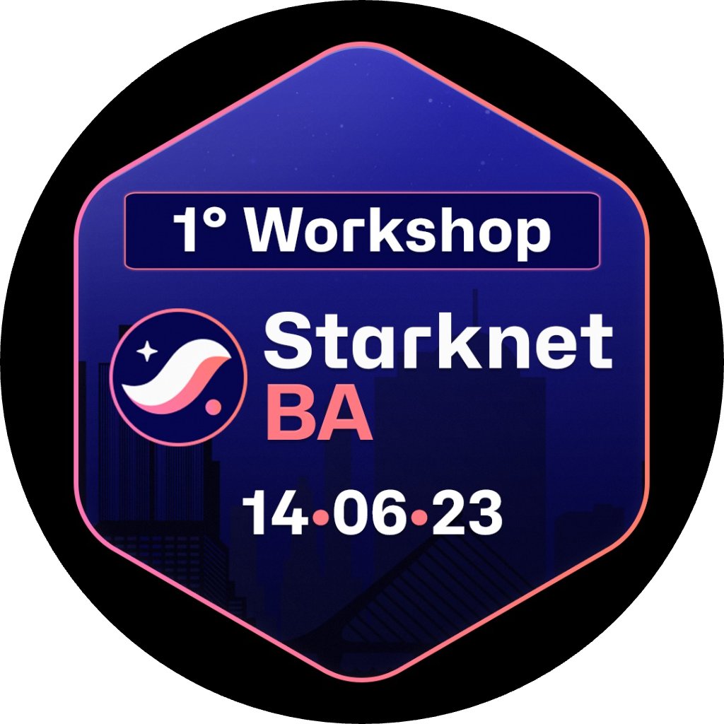 1er Workshop Starknet BA POAP image