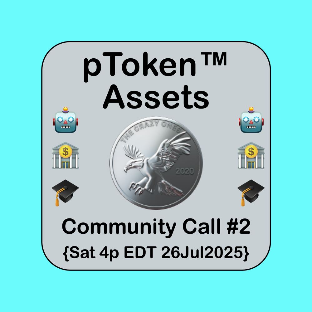 pToken™ Assets｜🚀 Launch Event + Community Call POAP image