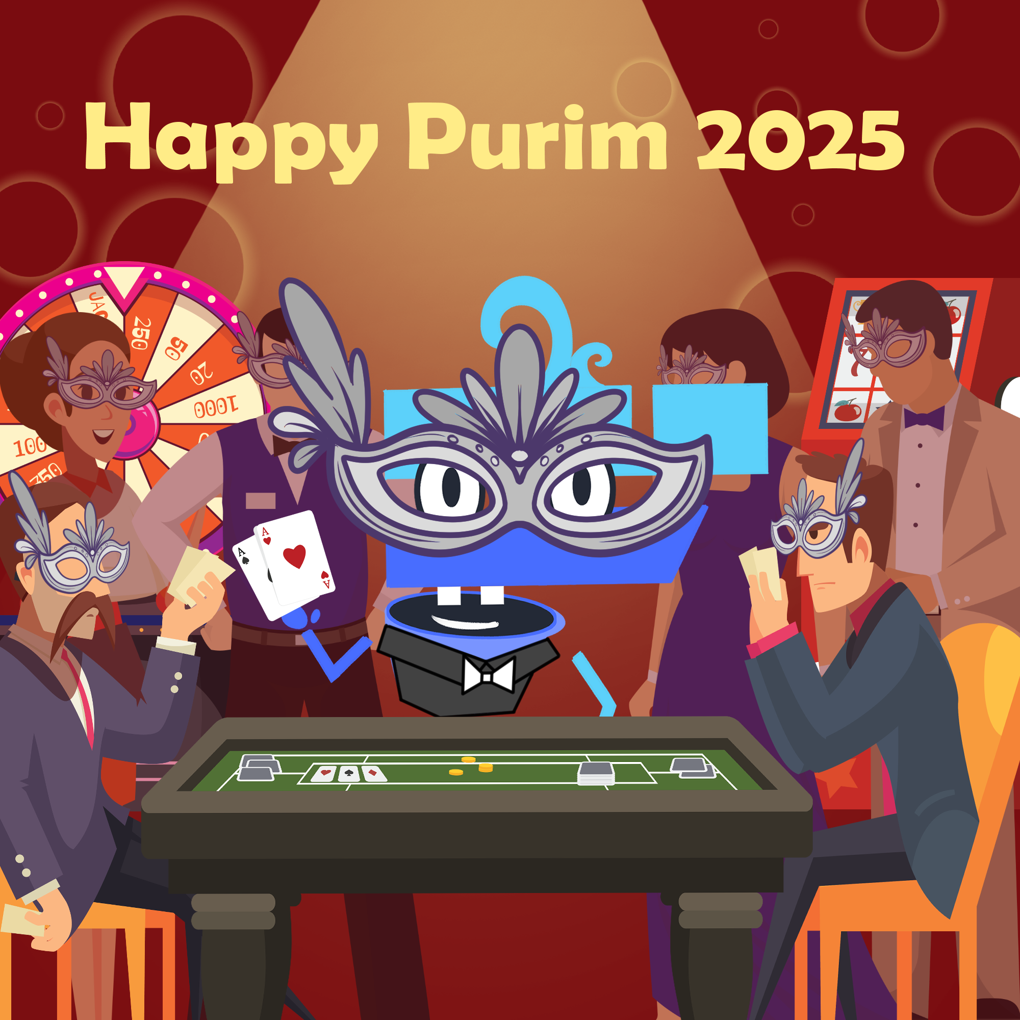 Happy Purim 2025! POAP image