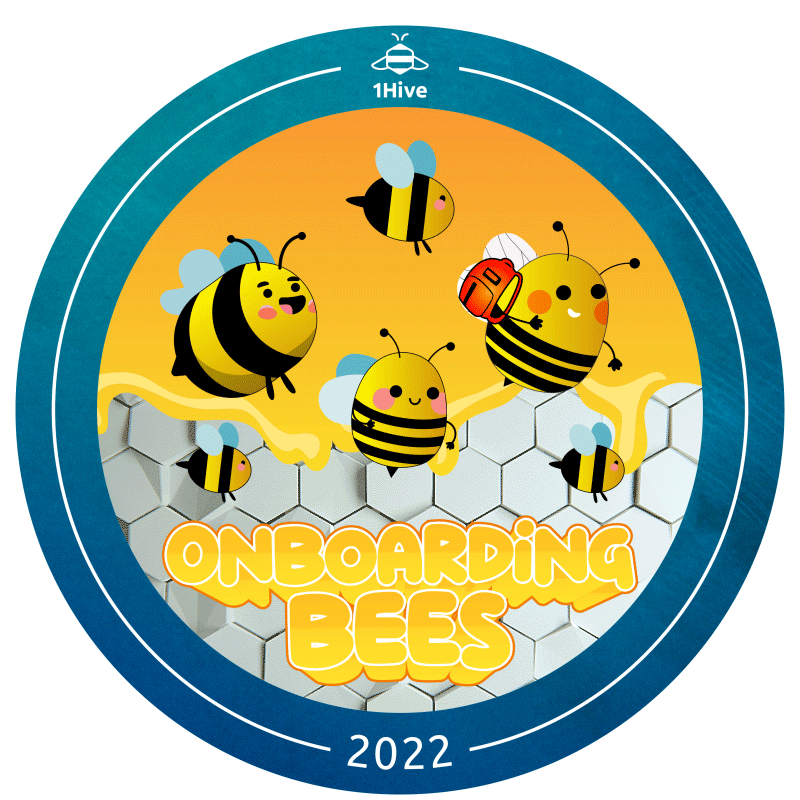 [ 1Hive ] Onboarding Bees  POAP image