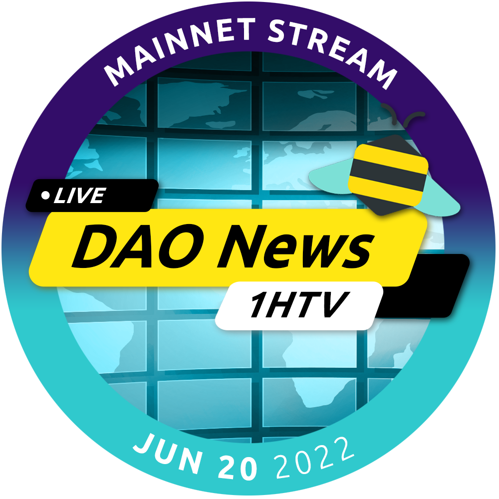 1HTV Monday Stream | 06/20/22 | DAO News Alpha POAP image