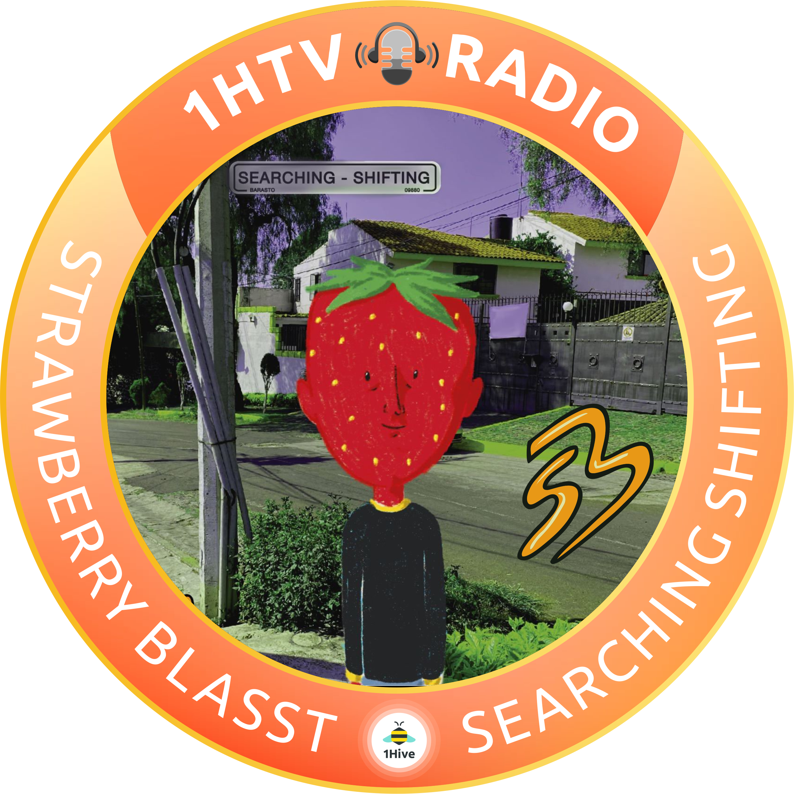 [ 1HTV Radio ]  HerDAO +  Listening Party "Strawberry Blasst " POAP image