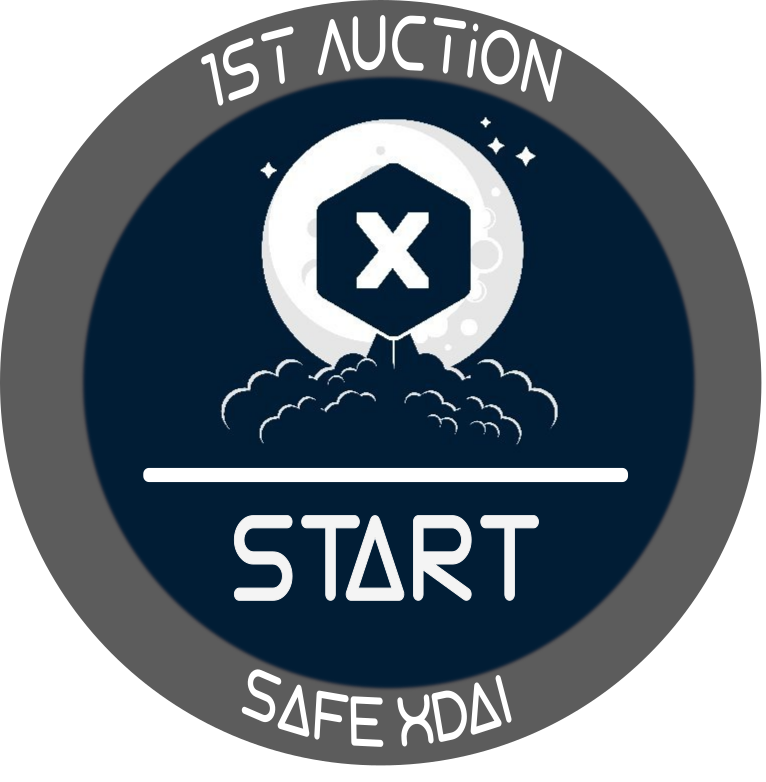 1st Auction by Safe xDai  POAP image