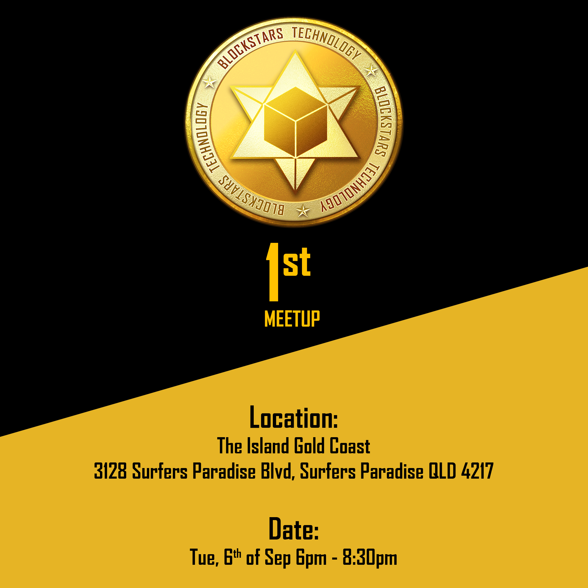 1st Blockstars Technology Meetup - Gold Coast POAP image
